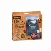 Scotch CD/DVD Disc Cleaner And Repair Kit/Solution/Cloth