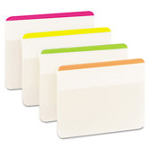 Durable tabs, 2w x 1 1/2h, assorted, 24/pack