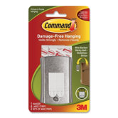 Wire Backed Hanger w/Adhes, Sticky Nail, Holds 6lbs.