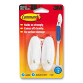 Command General Purpose Hooks, Medium, 2/Pack