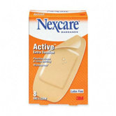 Knee/Elbow Bandages, Latex-free, 1-7/8"x4" Strips, 8 per Pack