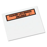 Top Print Self-Adhesive Packing List Envelope, 1000/Box