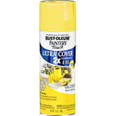 12 Oz Sun Yellow Gloss Painter's Touch&reg; 2X Cover Spray Paint 24