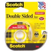 1/2" Scotch&reg; Double Sided Tape With Dispenser 137
