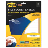 Post-it Removable File Folder Labels