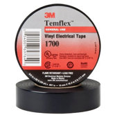 MIXED SALES QTY - Temflex Vinyl Electrical Tape 1700 - 1700 3/4"x66' vinyl tape1.5" core