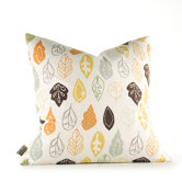 Aequorea Rhythm Collage Pillow in Grass