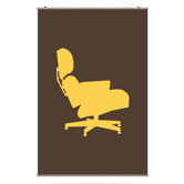Modern Classics 1956 Slat in Chocolate and Sunflower