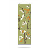 Ailanthus Slat Hanging Panel in Grass / Sunshine