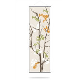 Ailanthus Slat Hanging Panel in Wheat