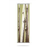 Bamboo Slat Hanging Panel in Grass