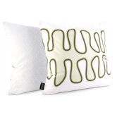 Kelp Throw Pillow in Moss