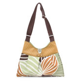 Kennedy Leaf Handbag in Grass / Butterscotch