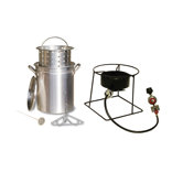 Turkey Fryer and Steamer Outdoor Cooker Package