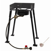 Tall Rectangular Outdoor Burner Camp Stove Package