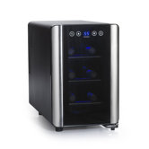 Silent 6 Bottle Touchscreen Wine Refrigerator