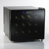 Silent 12 Bottle Touchscreen Wine Refrigerator