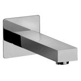 Jewel Shower Series Modern Cast Brass Tub Spout and Trim