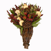 The Red Delicious Apple Cornucopia Wreath