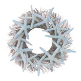 Blue Star Fish Wreath