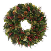 Happy Holidays Wreath