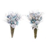Holiday Beach Party Cone Set Wreath