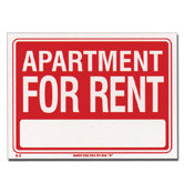 Apartment For Rent Sign (Set of 24)
