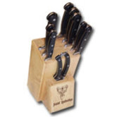 St. Hubertis 10 Piece Kitchen Knife Block Set