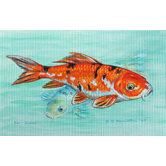 Coastal Koi Door Mat