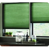No Holes Privacy Pleated Shades