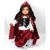 Riding Hood 4 Piece Doll Outfit Set
