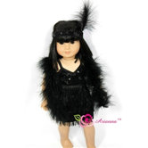 Charleston Beauty Flapper Doll Dress