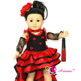 Nina Flamenco Doll Outfit