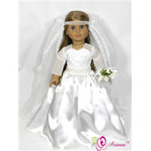 Royal Bride Wedding Doll Dress