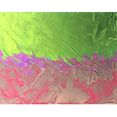 Lime Strokes Wall Art