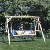 Classic Porch Swing with Stand