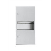 Simplicity Paper Towel Dispenser with 1.8 gal. Waste Receptacle - 350 C-fold or 475 Multi-fold Capacity