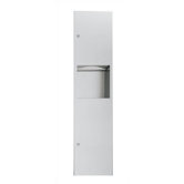 Simplicity Paper Towel Dispenser with 5 gal. Waste Receptacle- 600 C-fold or 800 Multi-fold Capacity