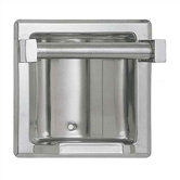 Recessed Soap Dish with .75" Bar