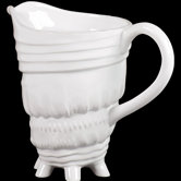Ceramic Seashell Pitcher