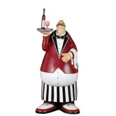 Resin Chef Statue