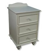 Lily Rae 3 Drawer Nightstand