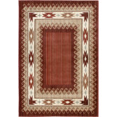 Anthology Durango Brown/Red Rug