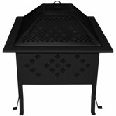 Square Diamond Pattern Fire Pit