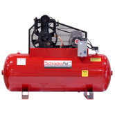 Professional Series Two Stage 5HP 80 Gallon Horizontal Compressor