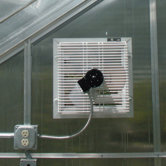 Greenhouse Motorized Shutter Fan