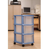 3 Large Drawer Unit
