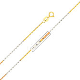 14k Gold Snail Rose Chain Necklaces