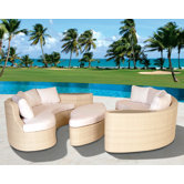 Long Beach Lounge Seating Group with Cushions