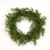 Artificial Cedar Wreath
